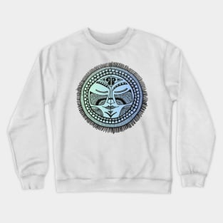 Tribal face mask graphic Crewneck Sweatshirt